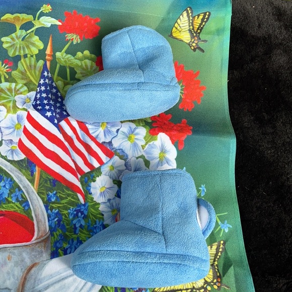 Lupilu Faux Blue Suede Fur Lined Boots 20-21 5-5.5 - Picture 2 of 12